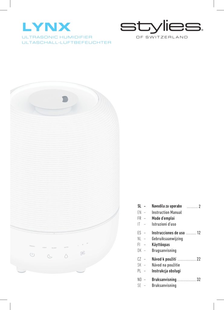 SLO NAVODILA STYLIES LYNX koncna 1 page 0001
