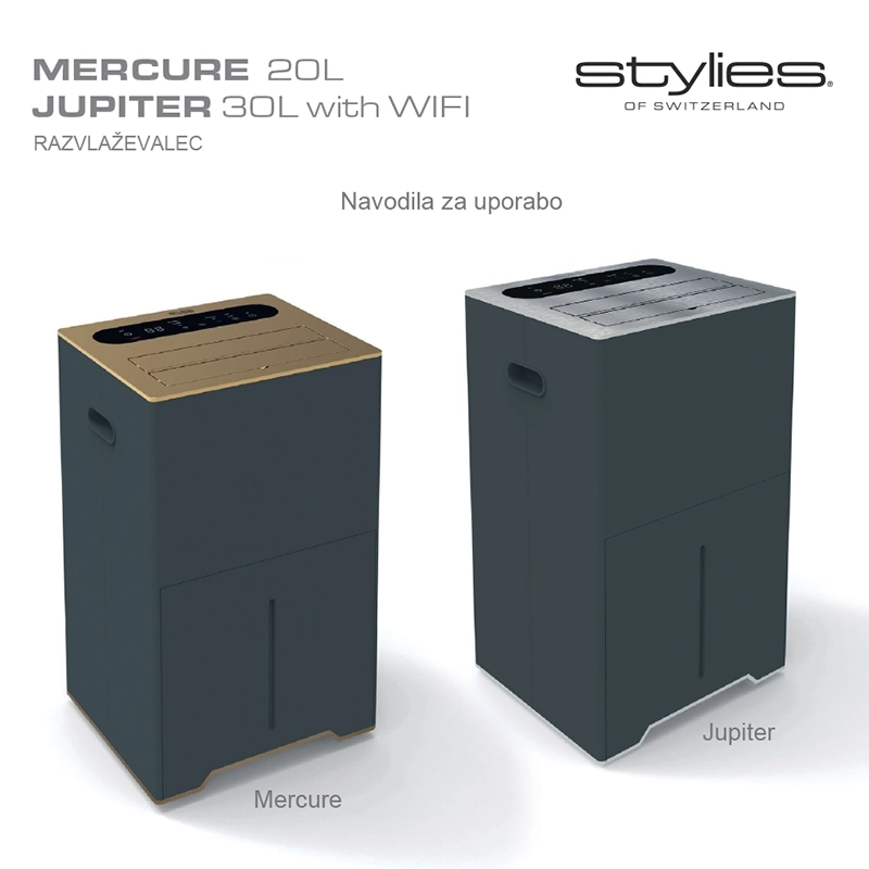 JUPITER Razvlazevalec navodila 1