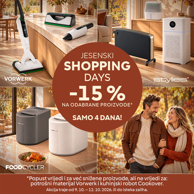 Jesenski shopping days -15%