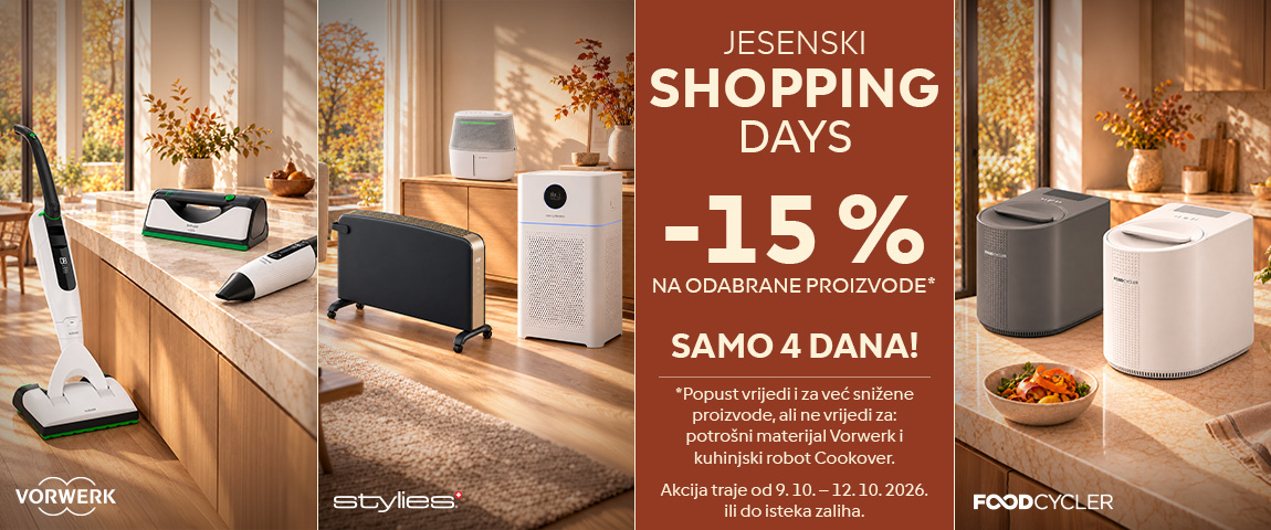 Jesenski shopping days -15%