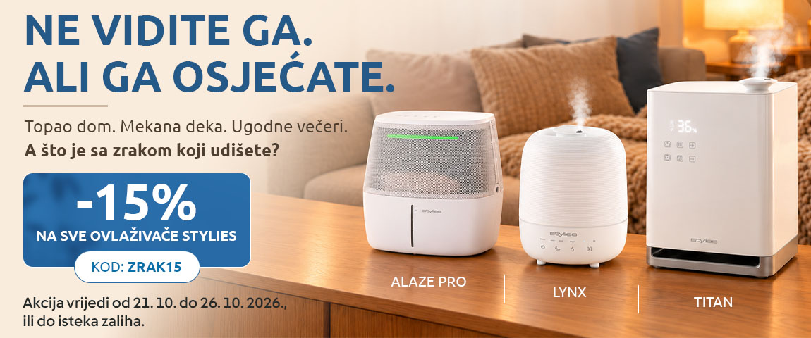Ovlaživači Stylies −15 %